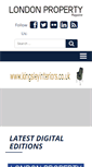 Mobile Screenshot of londonpropertymagazines.com